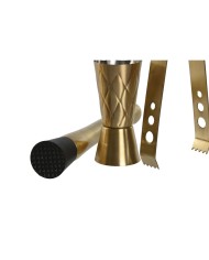 Set da Cocktail Home ESPRIT Dorato Acciaio inossidabile 500 ml 8 x 8 x 20 cm Set da Cocktail Home ESPRIT Dorato Acciaio inossidabile 500 ml 8 x 8 x 20 cm