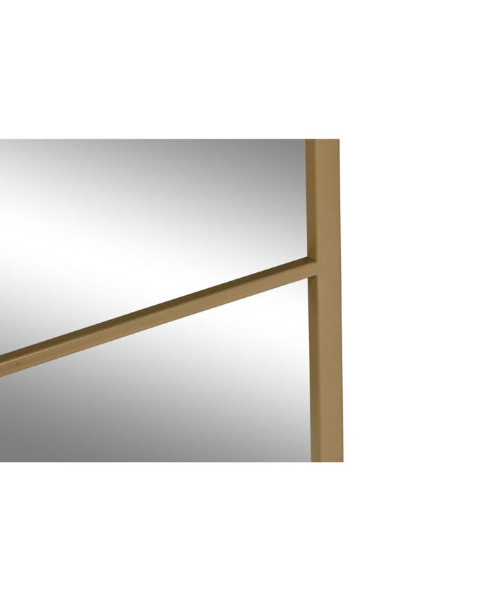 Specchio da parete Home ESPRIT Dorato 90 x 2 x 90 cm Specchio da parete Home ESPRIT Dorato 90 x 2 x 90 cm