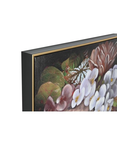 Quadro Home ESPRIT polistirene Tela Elefante Coloniale 92 x 4,5 x 122 cm (2 Unità)