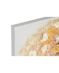 Quadro Home ESPRIT Dorato Tela Legno MDF Albero Tradizionale 90 x 3 x 30 cm (2 Unità)