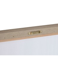 Quadro Home ESPRIT Marrone Beige polistirene Tela Città 52,5 x 2,8 x 52,5 cm (2 Unità)