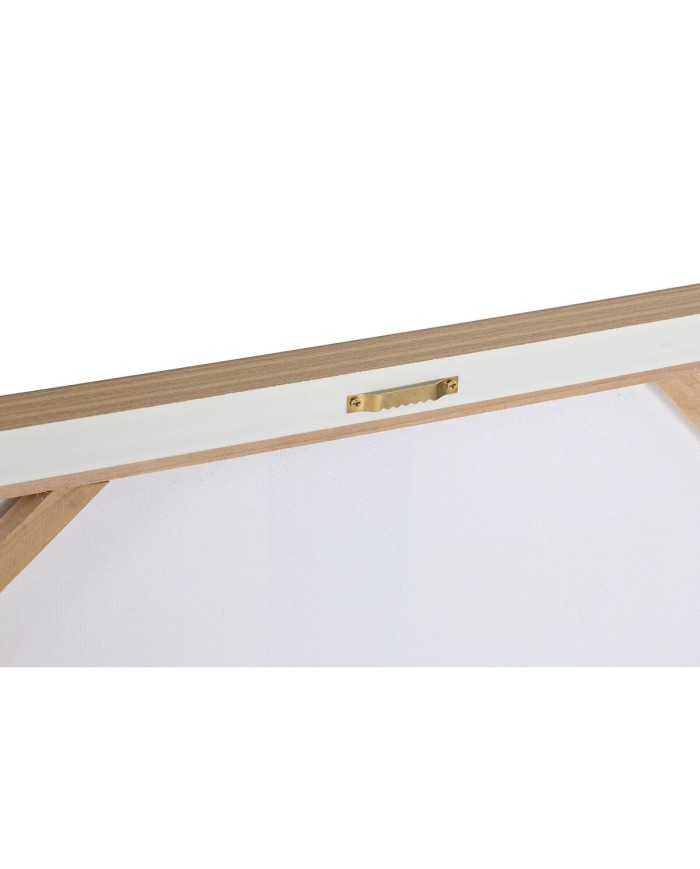 Quadro Home ESPRIT polistirene Tela Astratto Città 62,5 x 2,8 x 62,5 cm (2 Unità)