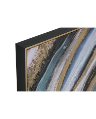 Quadro Home ESPRIT Azzurro Dorato polistirene Tela Moderno 82 x 4,5 x 82 cm (2 Unità) Quadro Home ESPRIT Azzurro Dorato polistirene Tela Moderno 82 x 4,5 x 82 cm (2 Unità)