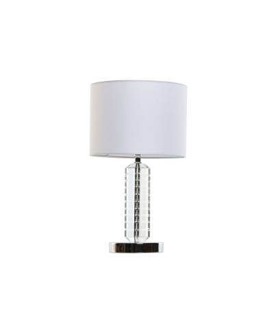 Lampada da tavolo Home ESPRIT Bianco Cristallo 50 W 220 V 25 x 25 x 42 cm