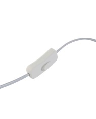 Lampada da tavolo Home ESPRIT Marrone Metallo Rafia 50 W 220 V 27 x 27 x 40 cm