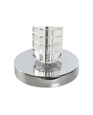 Lampada da tavolo Home ESPRIT Bianco Cristallo 50 W 220 V 25 x 25 x 42 cm