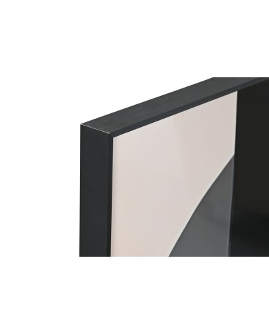 Quadro Home ESPRIT Bianco Nero Moderno 80 x 3,5 x 120 cm (2 Unità)