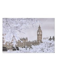 Quadro Home ESPRIT Astratto Città 80 x 3,5 x 80 cm (2 Unità) Quadro Home ESPRIT Astratto Città 80 x 3,5 x 80 cm (2 Unità)