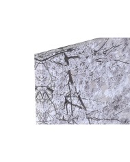 Quadro Home ESPRIT Bianco Dorato Porporina Londra Loft 150 x 3 x 100 cm (2 Unità)