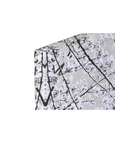 Quadro Home ESPRIT Bianco Dorato Porporina Londra Loft 150 x 3 x 100 cm (2 Unità)