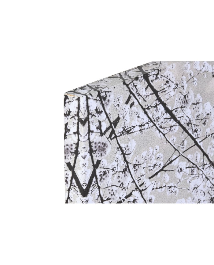 Quadro Home ESPRIT Bianco Dorato Porporina Londra Loft 150 x 3 x 100 cm (2 Unità)