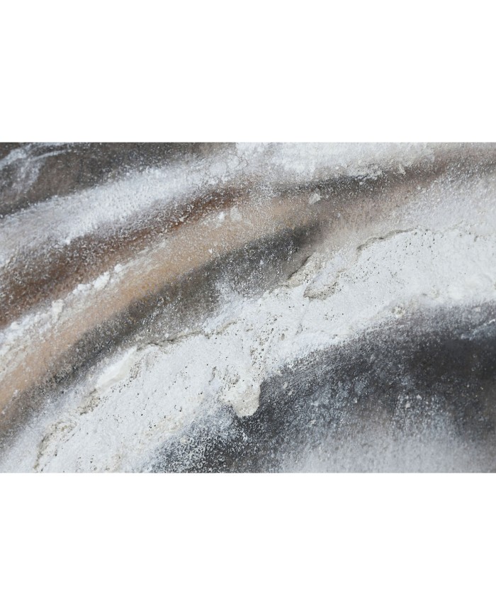 Quadro Home ESPRIT Bianco Beige Astratto Moderno 102 x 3,2 x 102 cm (2 Unità)