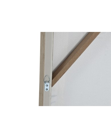 Quadro Home ESPRIT Nero Beige Astratto Città 82 x 3,8 x 82 cm (2 Unità)