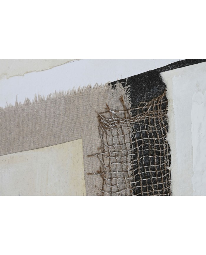 Quadro Home ESPRIT Nero Beige Astratto Città 82 x 3,8 x 82 cm (2 Unità) Quadro Home ESPRIT Nero Beige Astratto Città 82 x 3,8 x 82 cm (2 Unità)