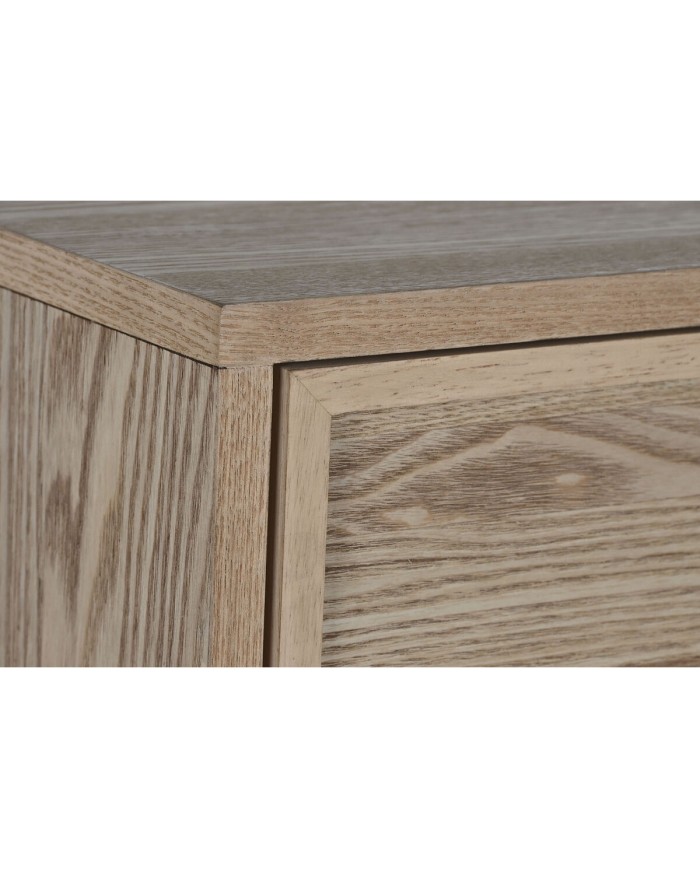 Cassettiera Home ESPRIT Rattan Abete Tropicale 52 x 35 x 100 cm