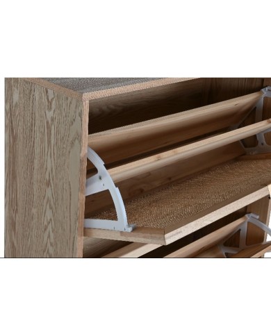 Scarpiera Home ESPRIT Naturale Tropicale 76 x 29 x 100 cm Scarpiera Home ESPRIT Naturale Tropicale 76 x 29 x 100 cm