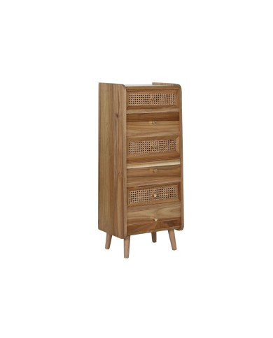 Cassettiera Home ESPRIT Marrone Acacia Legno MDF 40 x 30 x 104,5 cm Cassettiera Home ESPRIT Marrone Acacia Legno MDF 40 x 30 x 104,5 cm