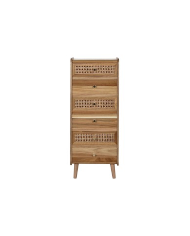 Cassettiera Home ESPRIT Marrone Acacia Legno MDF 40 x 30 x 104,5 cm Cassettiera Home ESPRIT Marrone Acacia Legno MDF 40 x 30 x 104,5 cm