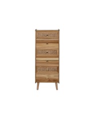 Cassettiera Home ESPRIT Marrone Acacia Legno MDF 40 x 30 x 104,5 cm Cassettiera Home ESPRIT Marrone Acacia Legno MDF 40 x 30 x 104,5 cm