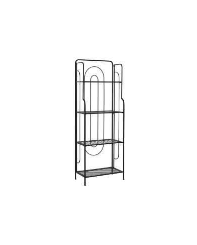 Scaffale Home ESPRIT Nero Metallo 60 x 27 x 160 cm