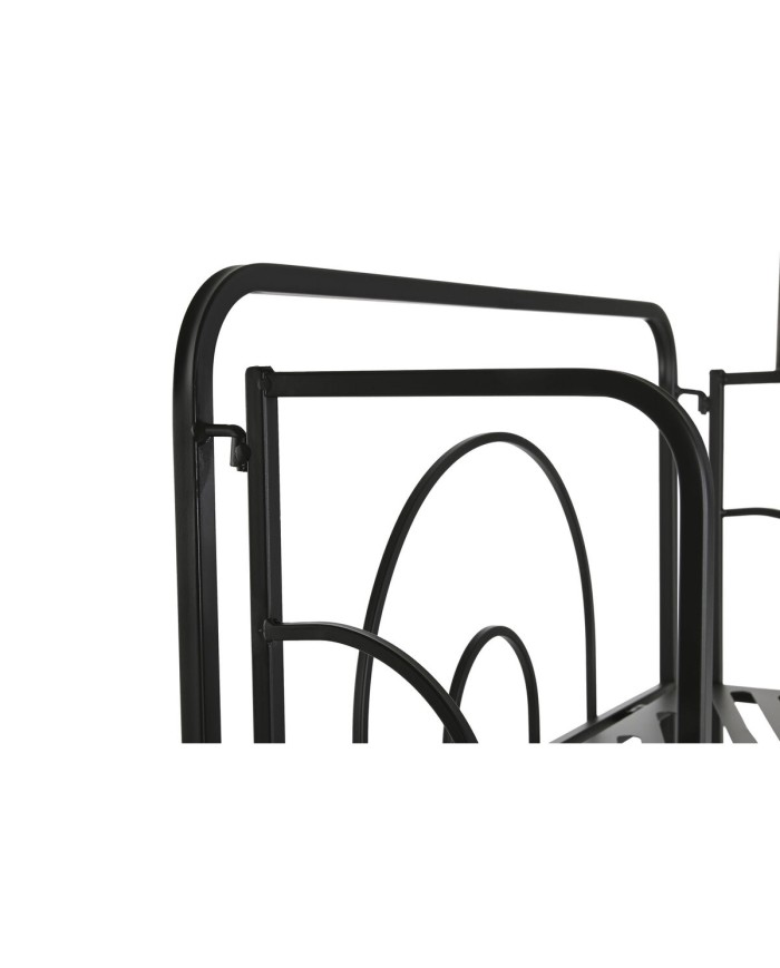 Scaffale Home ESPRIT Nero Metallo 60 x 27 x 160 cm Scaffale Home ESPRIT Nero Metallo 60 x 27 x 160 cm