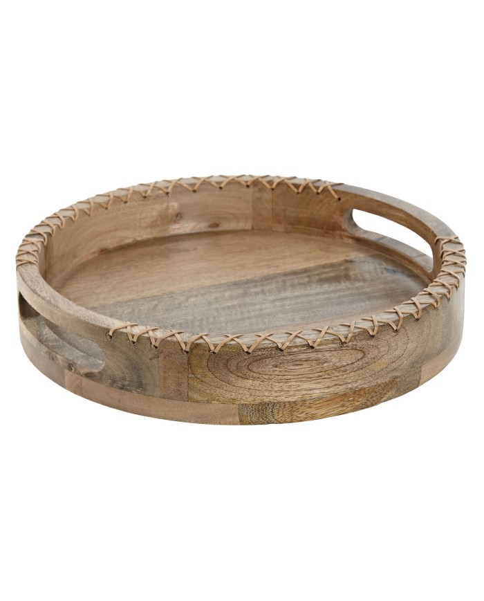 Vassoio per aperitivi Home ESPRIT Naturale Coloniale 30 x 30 x 5 cm Vassoio per aperitivi Home ESPRIT Naturale Coloniale 30 x 30 x 5 cm