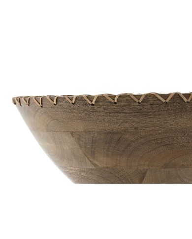 Insalatiera Home ESPRIT Naturale Rattan Legno di mango 30 x 30 x 12 cm Insalatiera Home ESPRIT Naturale Rattan Legno di mango 30 x 30 x 12 cm