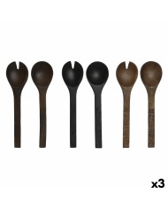 Utensili da cucina Home ESPRIT Legno di mango 30 x 2 x 8 cm (3 Unità)