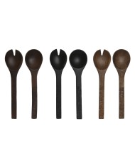 Utensili da cucina Home ESPRIT Legno di mango 30 x 2 x 8 cm (3 Unità)