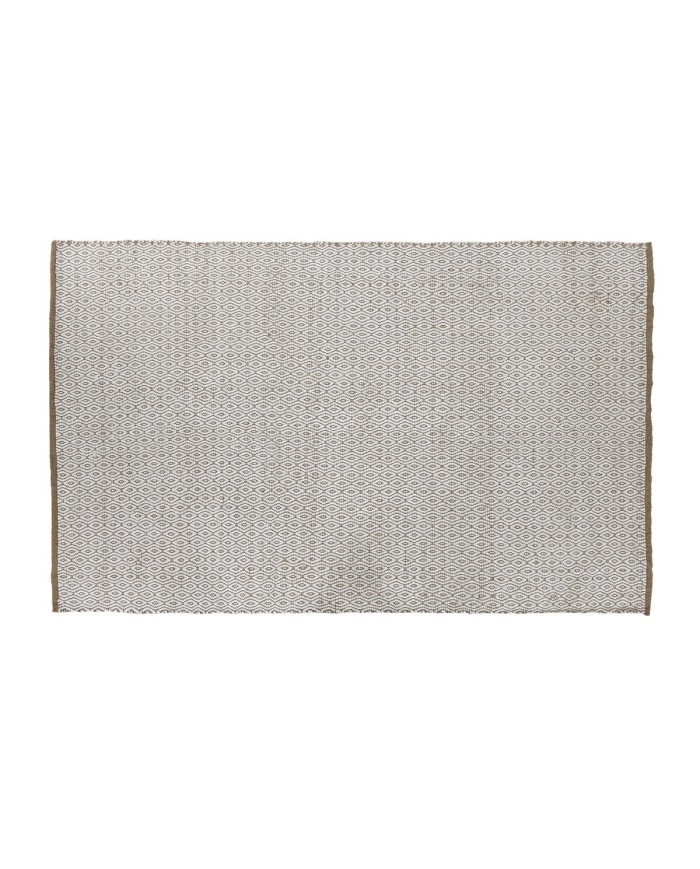 Tappeto Home ESPRIT Bianco Naturale 150 x 1 x 230 cm