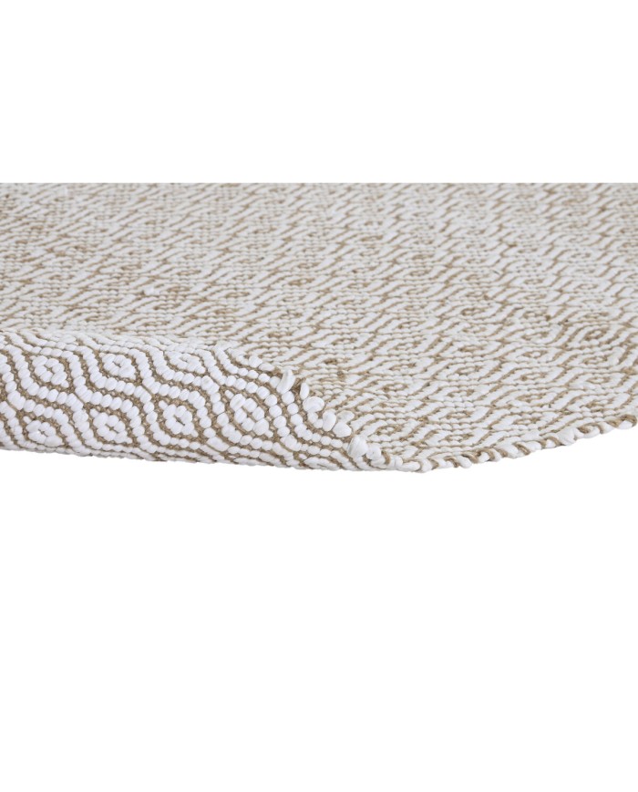 Tappeto Home ESPRIT Bianco Naturale 150 x 1 x 230 cm