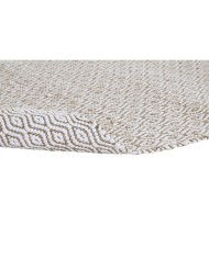 Tappeto Home ESPRIT Bianco Naturale 150 x 1 x 230 cm