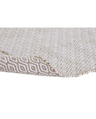 Tappeto Home ESPRIT Bianco Naturale 120 x 1 x 180 cm