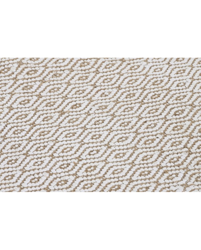 Tappeto Home ESPRIT Bianco Naturale 150 x 1 x 230 cm