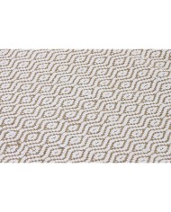 Tappeto Home ESPRIT Bianco Naturale 120 x 1 x 180 cm