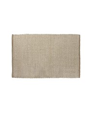 Tappeto Home ESPRIT Bianco Naturale 120 x 1 x 180 cm
