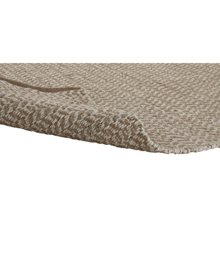 Tappeto Home ESPRIT Bianco Naturale 120 x 1 x 180 cm
