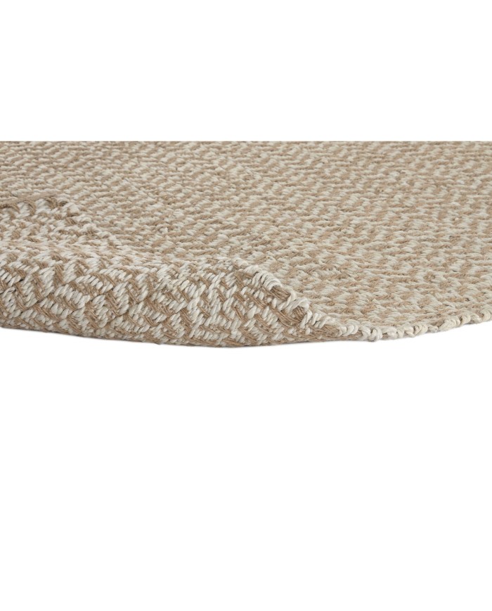 Tappeto Home ESPRIT Bianco Naturale 150 x 1 x 230 cm