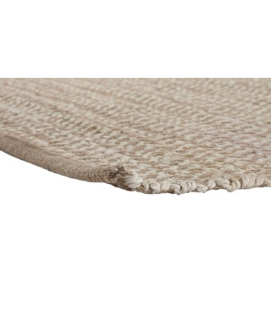 Tappeto Home ESPRIT Bianco Naturale 120 x 1 x 180 cm