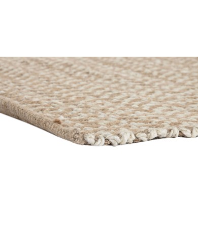 Tappeto Home ESPRIT Bianco Naturale 150 x 1 x 230 cm