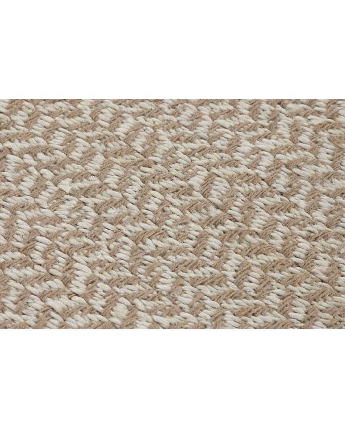 Tappeto Home ESPRIT Bianco Naturale 120 x 1 x 180 cm