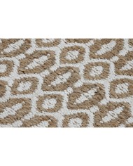 Tappeto Home ESPRIT Bianco Marrone Boho 160 x 230 cm