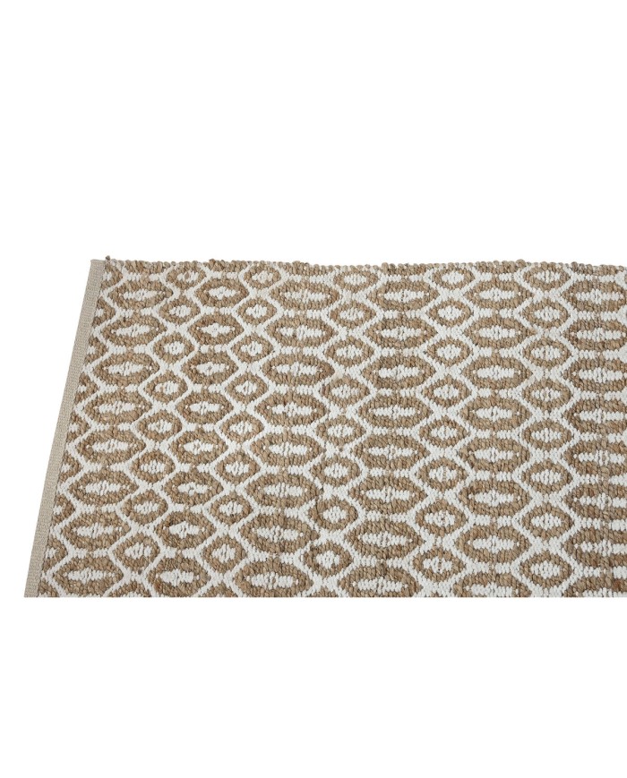 Tappeto Home ESPRIT Bianco Marrone Boho 160 x 230 cm