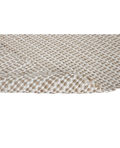 Tappeto Home ESPRIT Bianco Marrone Boho 75 x 175 cm