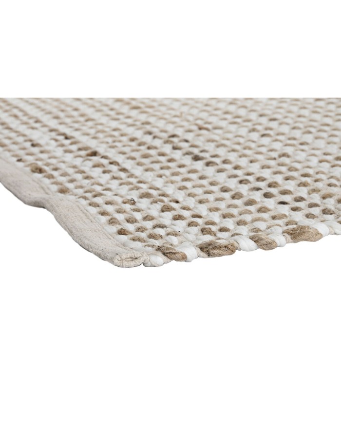 Tappeto Home ESPRIT Bianco Marrone Boho 75 x 175 cm Tappeto Home ESPRIT Bianco Marrone Boho 75 x 175 cm