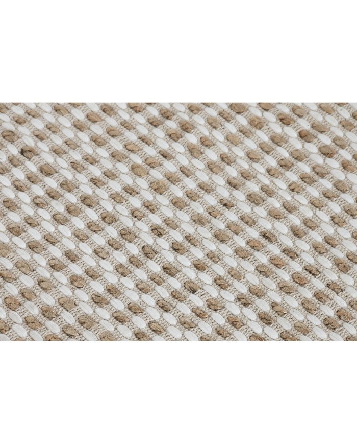 Tappeto Home ESPRIT Bianco Marrone Boho 75 x 175 cm Tappeto Home ESPRIT Bianco Marrone Boho 75 x 175 cm