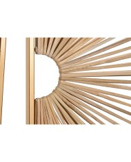 Decorazione da Parete Home ESPRIT Dorato Naturale 50 x 2 x 100 cm (2 Pezzi) Decorazione da Parete Home ESPRIT Dorato Naturale 50 x 2 x 100 cm (2 Pezzi)