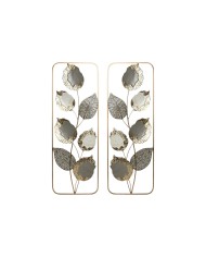 Decorazione da Parete Home ESPRIT Dorato Fiore 50 x 5 x 50 cm Decorazione da Parete Home ESPRIT Dorato Fiore 50 x 5 x 50 cm