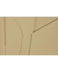 Quadro Home ESPRIT Senape Terracotta Astratto Città 55 x 4 x 75 cm (2 Unità)