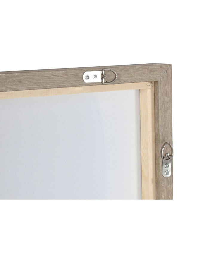 Set di 3 quadri Home ESPRIT Bianco Nero Moderno Città 180 x 4 x 120 cm (3 Pezzi)